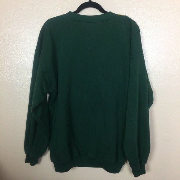 Golf Sweatshirt Embroidered Green Mens XL Clubs - Picture 3 of 6